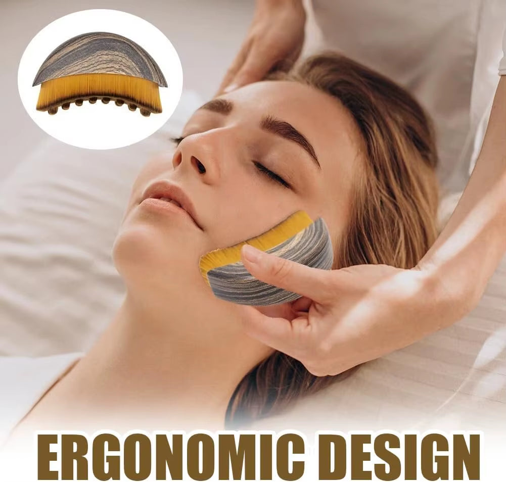 Lymphatic Contour Face Brush – Facial Sculpting & Puffiness